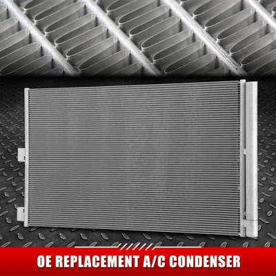 Condensador de aire acondicionado delantero de aluminio estilo OE para Mercedes-Benz CLA45 GLA45 AMG 14-20 Foto 1 de 4