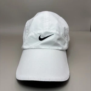 DE COLECCIÓN Nike Sombrero Gorra Correa Trasera Blanco Negro Swoosh Tailwind Panel Para Hombres Y2K - Imagen 1 de 14