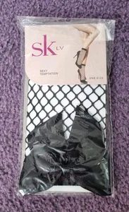 Sexy Temptation One Size Fishnet Ankle Socks With Bow - Picture 1 of 4