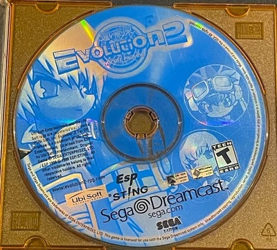 Evolution 2: Far Off Promise (Sega Dreamcast, 2000) - Disc Only - Image 1 of 2