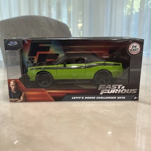 Jada Fast & Furious Letty's Dodge Challenger SRT8 scala 1:24 nuovo - Foto 1 di 13