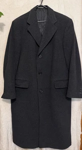 Abrigo Etiqueta 48R Pit22 El Corte Inglés Granada Dustin Pura Lana Nueva y Cachemira - Imagen 1 de 10