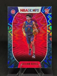 Aros de la NBA Killian Hayes 2020-21 Teal Explosion #241 Detroit Pistons novato - Imagen 1 de 2