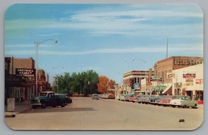 WY Greybull Market Coca-Cola Trading Post Marshall Wells JC Penny postcard-DX - Picture 1 of 2