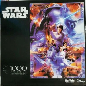 NEU VERSIEGELT STAR WARS 1000-teiliges Puzzle beeindruckendstes Imperium schlägt Buffalo - Bild 1 von 3