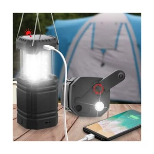 3000 Large Capacity Hand Crank Solar Camping Lantern, Portable Ultra Bright L... - Picture 1 of 8