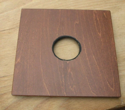 Wista 810 140mm fit wooden Lens board panel for copal 0 36mm - Image 1 of 2