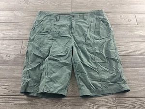 Royal Robbins Men's Shorts Green Olive 10" Inseam Hiking Climbing Outdoors - Picture 1 of 9