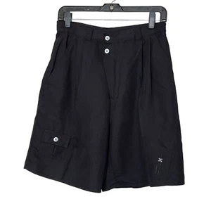 JAMIE SADOCK IXSPA 2000 Women's Size 10 Black Casual Bermuda Activewear Shorts - Picture 1 of 9