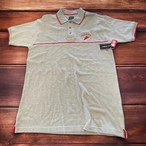Vintage Iowa State Cyclones Polo Shirt Mens Large 90s NWT Collegiate - Picture 1 of 7