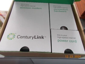 New in Box CenturyLink Model PK5001Z Wireless Modem Kit, Complete - Picture 1 of 6