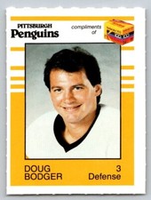 Doug Bodger 1987-88 Pittsburgh Penguins Kodak