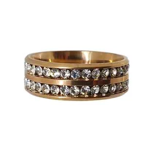 Herren Ring Mode Schmuck, Unisex Band, Schmuck, Band Größe 9 - Bild 1 von 3