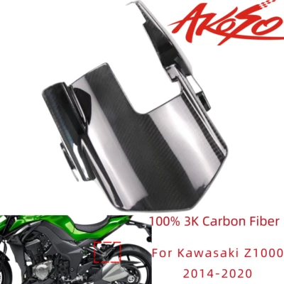 2014-2020 Carbon Fiber For Kawasaki Z1000 Rear Tire Hugger Fender Mudguard - Image 1 of 4