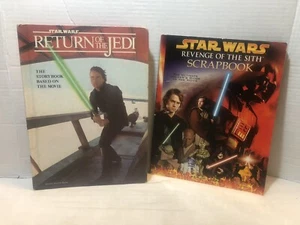 Star Wars Revenge of the Sith Scrapbook & Return of the Jedi Hardcover Storybook - Picture 1 of 10