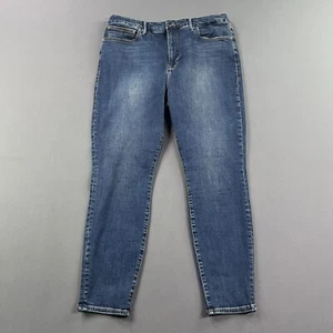 Good American Jeans Women 20 Good Legs Blue Denim Deep High Rise Stretch Evereve - Picture 1 of 15