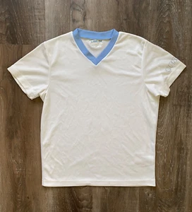 Camisa de Ciclismo PEARL IZUMI Blanca y Azul Calce Relajado ~ Para Mujer Talla PEQUEÑA~s/s~ - Imagen 1 de 4