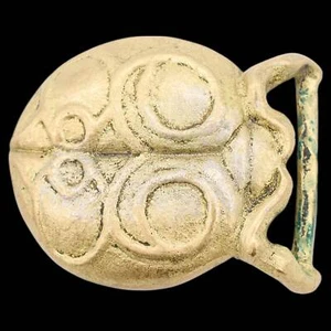 Solid Brass Ladybug Vintage Belt Buckle - Picture 1 of 3