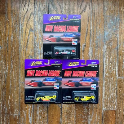 1/64 JOHNNY LIGHTNING Indy Racing League IRL GREG RAY SCOTT GOODYEAR Lote de 3 Foto 1 de 4