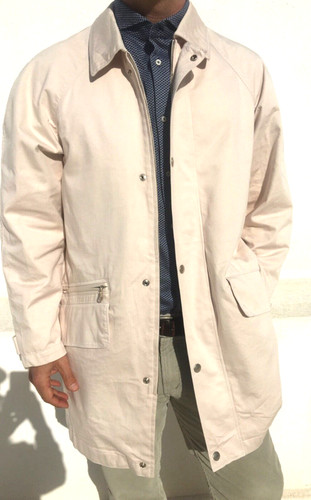 Cappotto VALENTINO 3 4 giacca AVORIO BIANCO cotone TAGLIA 40 UK vintage ITALIA PREZZO DI LISTINO £2750