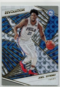 JOEL EMBIID 2018-19 Panini Revolution #35 GROOVE Parallel Philadelphia 76ers