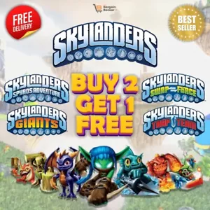 Skylanders Figures Spyro Adventure Giants Swap Force Trap Team Individual Bundle - Picture 1 of 249