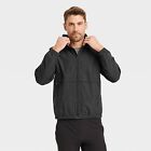 Men's Packable Jacket - All In Motion Black Onyx M