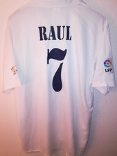 ADIDAS vtg Real Madrid 2002-2003 Raul 7 soccer vintage camiseta shirt trikot 