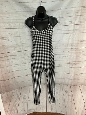 Mono para mujer Shein a cuadros negro/blanco talla 2 Foto 1 de 4
