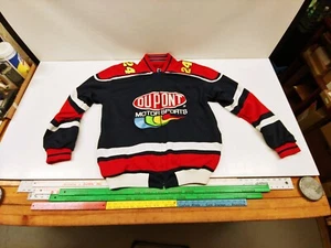 Chaqueta de Carreras Oficial NASCAR Jeff Gordon DUPONT Camisa Jersey XL Por Chase Auténtica - Imagen 1 de 7