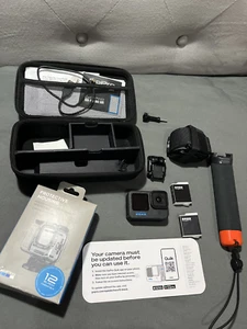 GoPro Hero12 Black UHD Waterproof Action Camera Bundle + Protective Housing - Picture 1 of 9