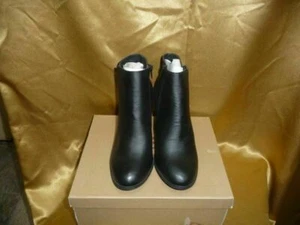 BONNIBEL HOWARD Women Round Toe Elastic Side Zipper Chunky Ankle size 5.5 & 6 - Picture 1 of 7