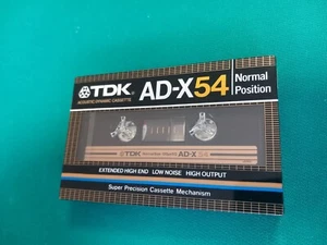 TDK AD-X 54 KASETA MAGNETOFONOWA MADE IN JAPAN - Zdjęcie 1 z 4