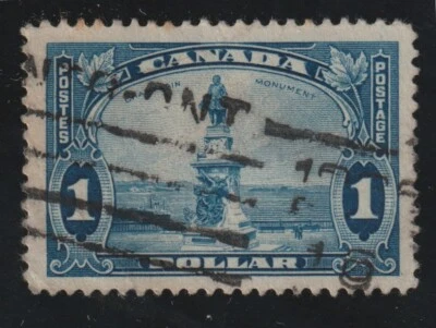 Canada 1935 #227 King George V Pictorial Issue (Champlain Statue) - F/VF Used - Image 1 of 2
