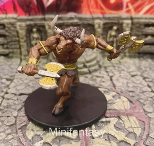 Minotaur D&D Miniature Dungeons Dragons Pathfinder Barbarian Fighter Warrior 28 - Picture 1 of 1