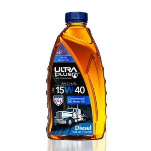 Ultra1Plus SAE 15W-40 Conventional Heavy-Duty Diesel Engine Oil API CI-4/SL - Picture 1 of 10