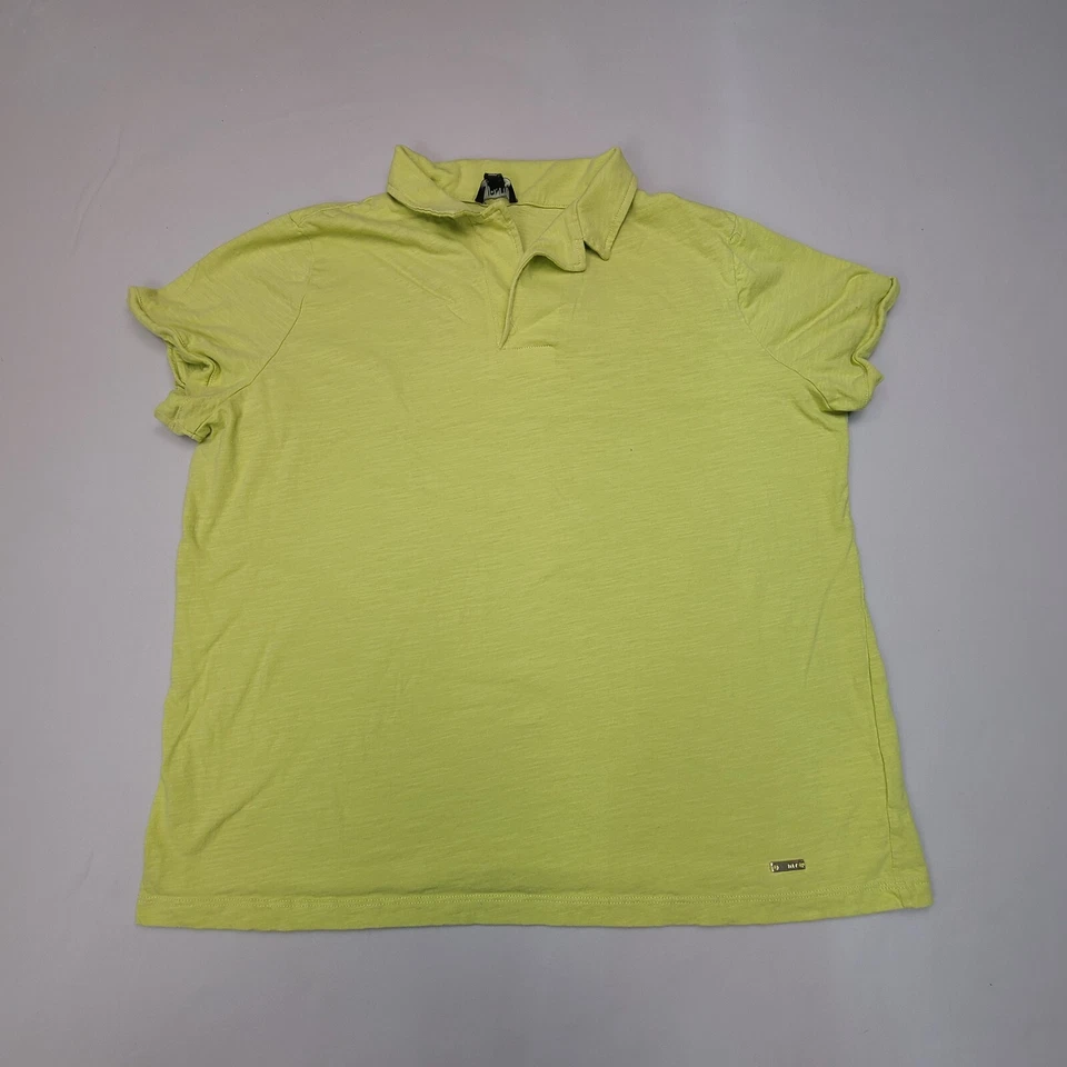 Camisa polo feminina Jones New York extra grande verde casual ao ar livre feminina - Imagem 1 de 4
