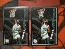 Robert Parish 2009-10 Panini NBA Basketball Stars STICKER LOT 2 #11 EUROPEAN 