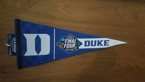 2022 Final Four Mens 12x30 Premium Pennant Duke Blue Devils New Orleans Cover
