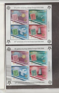 Montenegro 50 Aniversario Europa CEPT Hojitas del año 2006 (GW-281) - Bild 1 von 1
