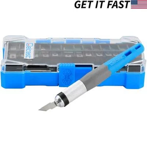 15pc Precision Knife Set Razor Blade Cutting Tool Kit Craft Hobby for Exacto - Picture 1 of 6