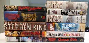 Stephen King Lot of 11 Hard Cover Books Assorted Titles and Years - Picture 1 of 10
