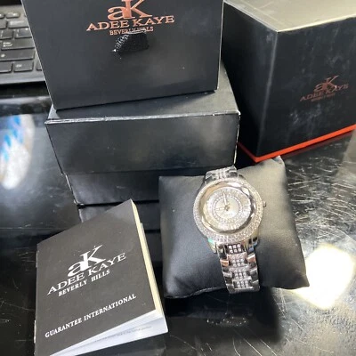 Adee Kaye Reloj Hombre Ak22 L/C Cristal Lente Reloj Foto 1 de 4