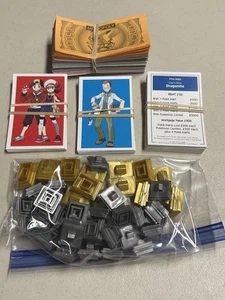 Pokemon Monopoly Johto Edition 2016 Replacement Cards/Cash/Poke Marts/Centers - Picture 1 of 5