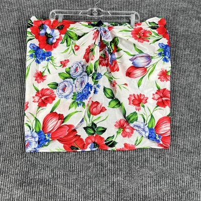 Ralph Lauren юбка прикрыть женщин большой надежном цветочный новый с ярлыками - Изображение 1 из 4