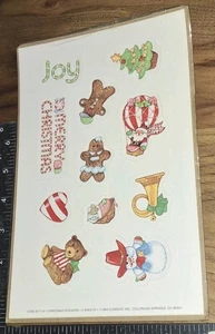 Vintage Aufkleber, aktuell, Weihnachtscode-6777-8, Lebkuchen, 1 Stück (bxtoteM) - Bild 1 von 4