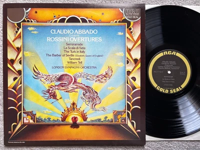 Rossini Overtures - Claudio Abbado - RCA stereo LP AGL1-7153 - Image 1 of 4