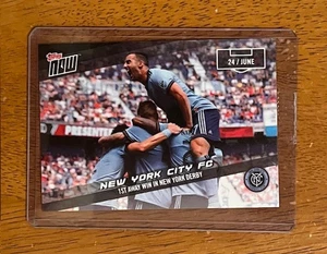 2017 Topps NOW New York City FC #47 - Picture 1 of 2