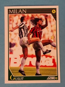 1992 Score Italian League Gullit Milan #175 ⚽ - Picture 1 of 2