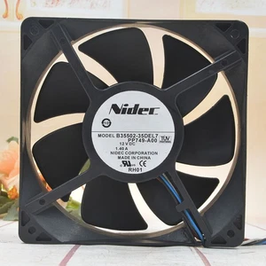 1pcs NIDEC B35502-35DE 12CM 12V 1.40A B35502-35DEL7 12038 pwm speed control fan - Picture 1 of 5